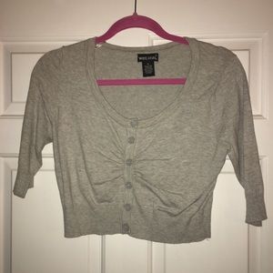 crop cardigan